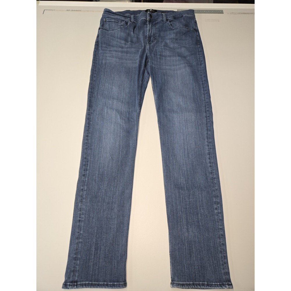 7 For All Mankind  Men's Slimmy Tapered Luxeperformance Plus Denim Jeans Size 36